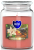 Duża świeca Wanilia - Bursztyn w szkle z wieczkiem snd99-355 Aura