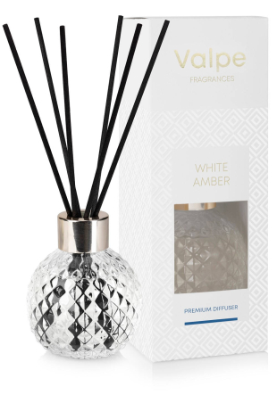 Dyfuzor zapachowa w krysztale Biały Bursztyn VD-001-459 Valpe