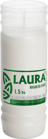 Wkład zalewany do zniczy Laura L5 na sztuki