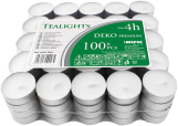 Podgrzewacze tealight 4h 100 sztuk w stosie pf10-100s