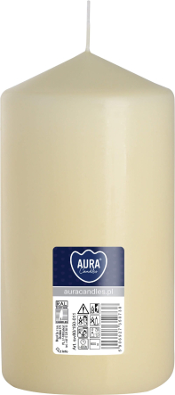 Świeca walec ecru sw80/150-011