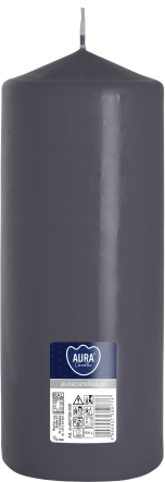 Świeca walec szary sw80/200-070