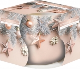 Świeca zapachowa Wspaniałe Święta w szkle z wzorem sn71s-52