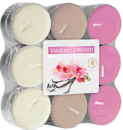 Podgrzewacze zapachowe 18szt. Wanilia-Orchidea p15-18-184