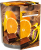 Świeca zapachowa Czekolada - pomarańcza w prostym szkle z wzorem sn72s-54